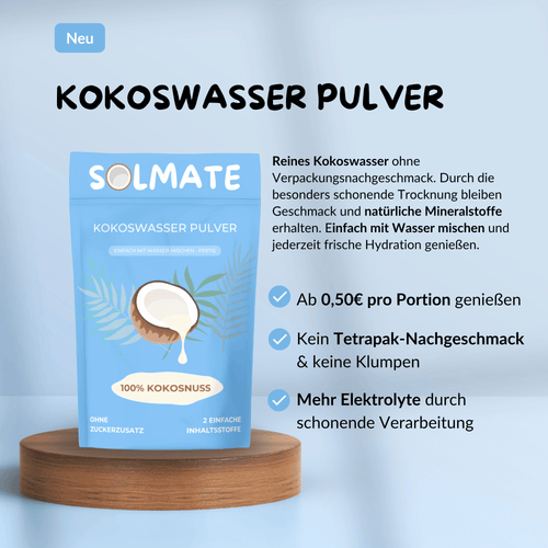 Kokoswasser Pulver